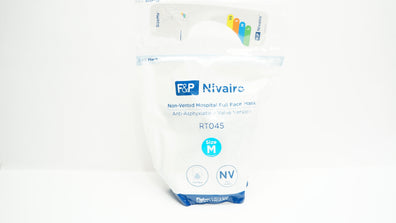 Fisher&Paykel RT045M Nivairo Non-Vented Hospital Full Face Mask M